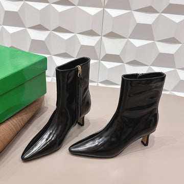 Bv Sofia Ankle Boot 7CM Black Lambskin 613289