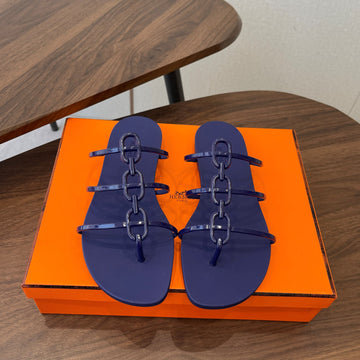 Hm Mykonos Sandal Navy Blue Tpu 624766