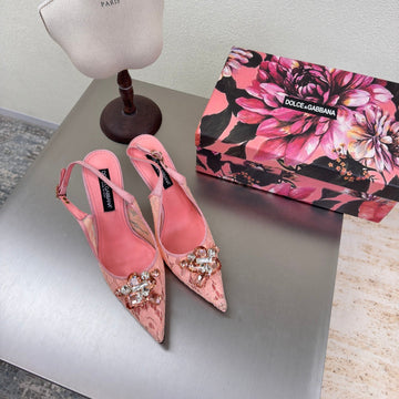 Dc Colorful Crystals Pink Lace & Lurex 343138