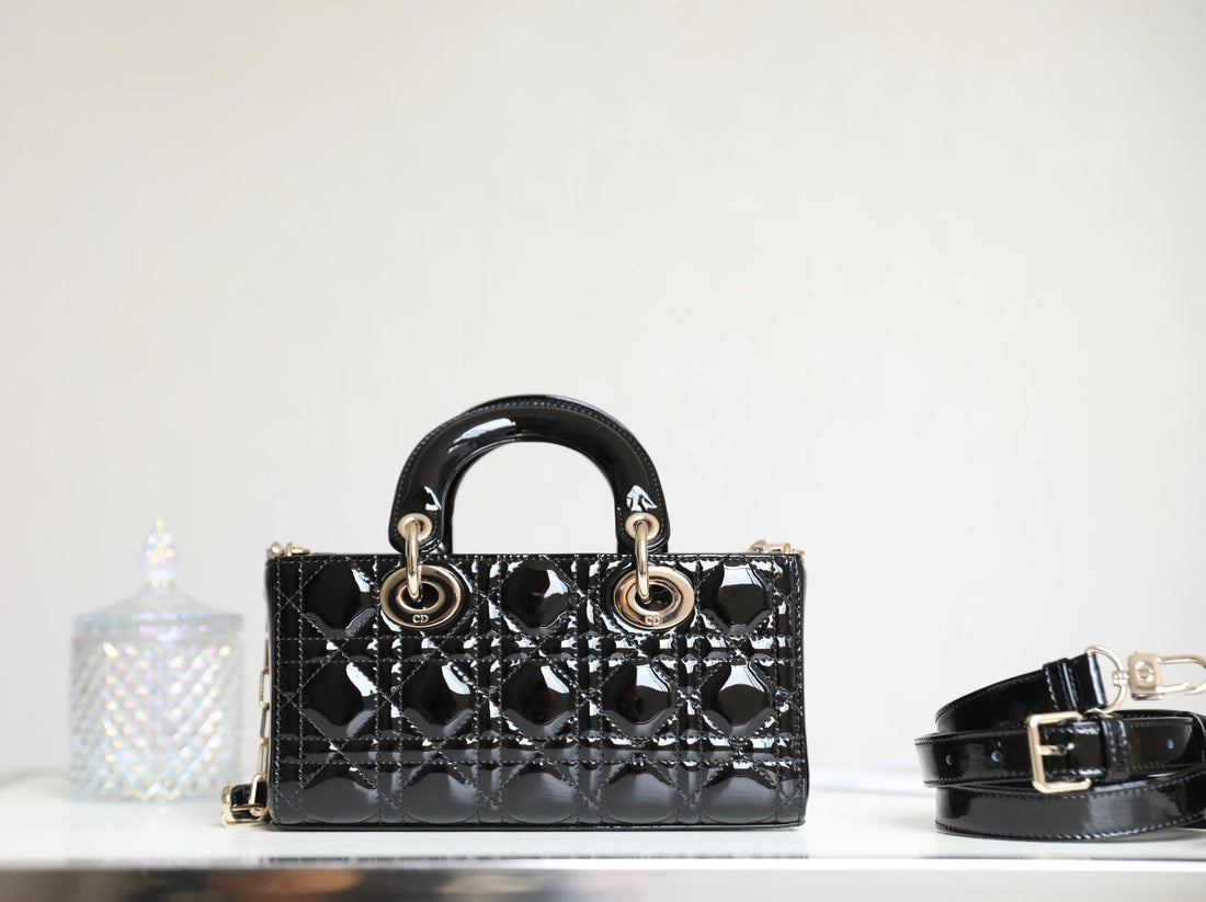 CD Lady D-Joy Black Patent Leather