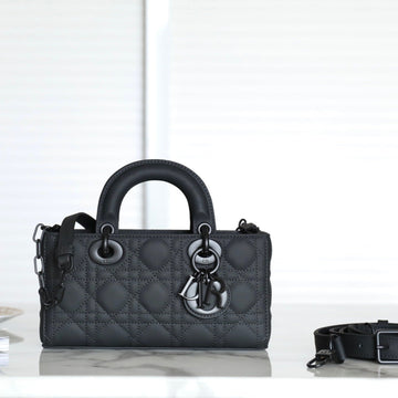 CD Lady D-Joy Black Patent Leather With Black Hardware