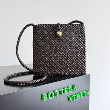 Bv Tosca Bag 17CM Fondant Intrecciato Leather Ghw