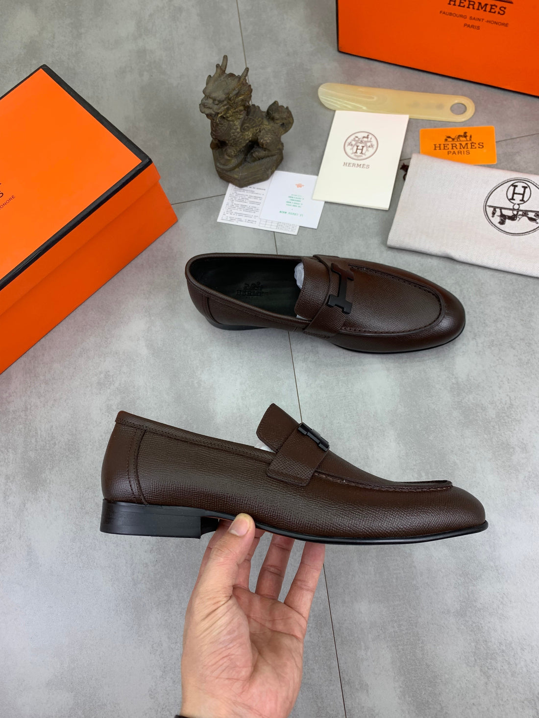 Hm Men's Paris Loafer Dark Brown 711037