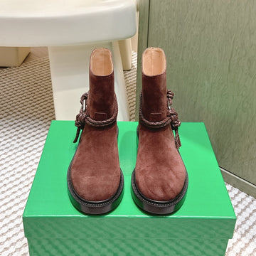 Bv James Ankle Boot Brown Suede 548536