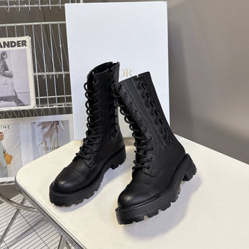 CD Martin Boots Black Top-Grain Calfskin 430998