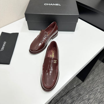 CC Ss 2026 Pre Loafer Burgundy Calfskin 630470