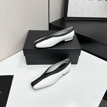 CC 26S Ballet Flats White Sheepskin 743138