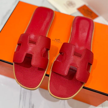 Hm Oran Sandal Red Goatskin 294860