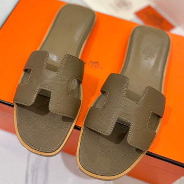 Hm Oran Sandal Etoupe Goatskin 294865
