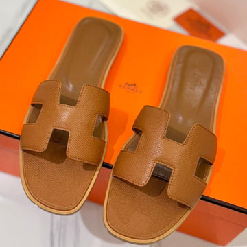 Hm Oran Sandal Brown Goatskin 294866