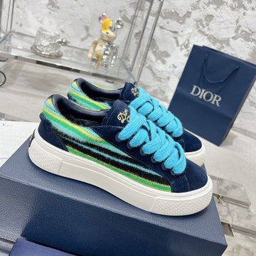 CD B33 Sneaker 30MM In Colorful Suede 100654