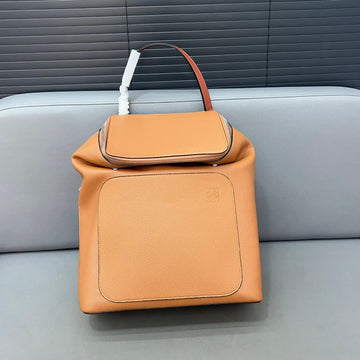 Loe Goya Backpack 41 In Warm Desert Grained Calfskin