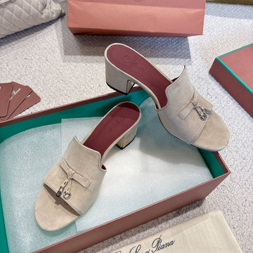 Lp 25 Summer Charm Sandal 55 Grey Suede