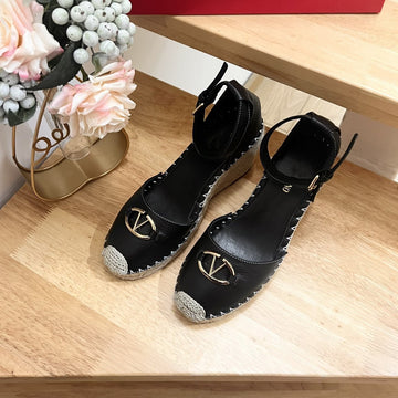 The Bold Edition Vlogo Espadrilles And Wedges 80MM Black