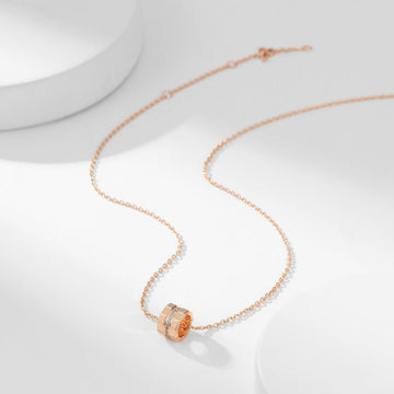 Small Ice Cube Diamond Necklace