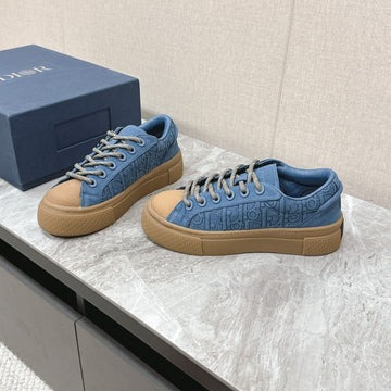 CD And Stone Island B33 Sneaker –– Limited And Numbered Edition Blue Canvas