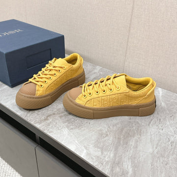 CD And Stone Island B33 Sneaker –– Limited And Numbered Edition Yellow Canvas