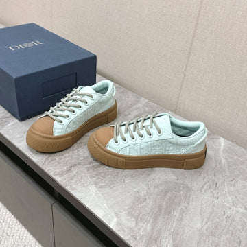 CD And Stone Island B33 Sneaker –– Limited And Numbered Edition Light Jade Green Canvas