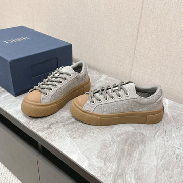 CD And Stone Island B33 Sneaker –– Limited And Numbered Edition Grey Canvas