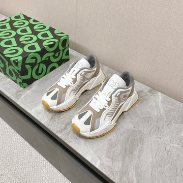 Dc Daymaster Sneakers Muted Brown White Cowhide & Tpu 116663