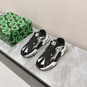 Dc Daymaster Sneakers Black White Cowhide & Tpu 116665
