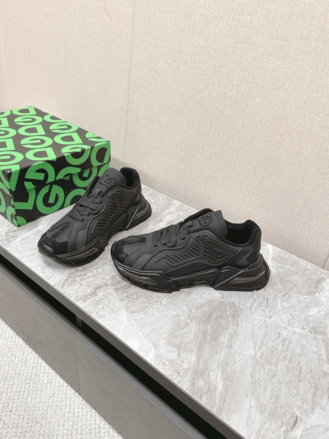 Dc Daymaster Sneakers Black Cowhide & Tpu 116669