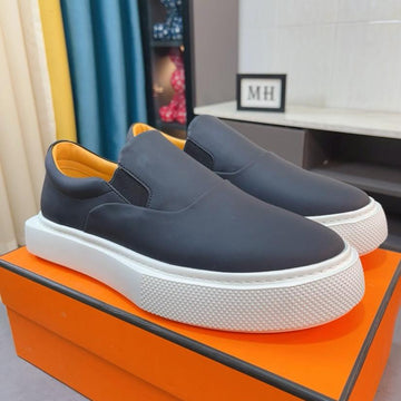 Hm Lance Slip-On Sneaker Denim Color Calfskin
