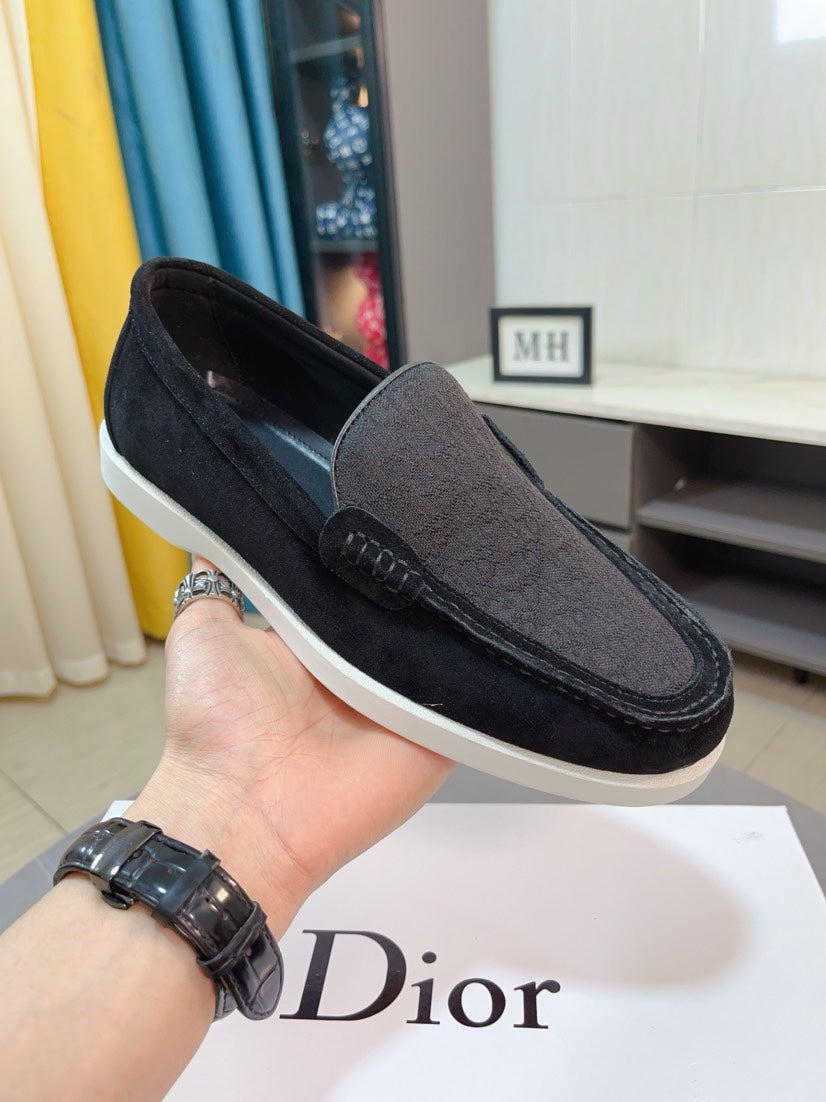 CD Granville Basic Loafer Black Jacquard