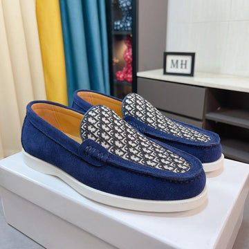 CD Granville Basic Loafer Navy Jacquard