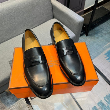 Hm Paris Loafer Black Calfskin