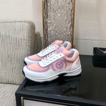 CC Sneaker Pink Mix Purple Fabric