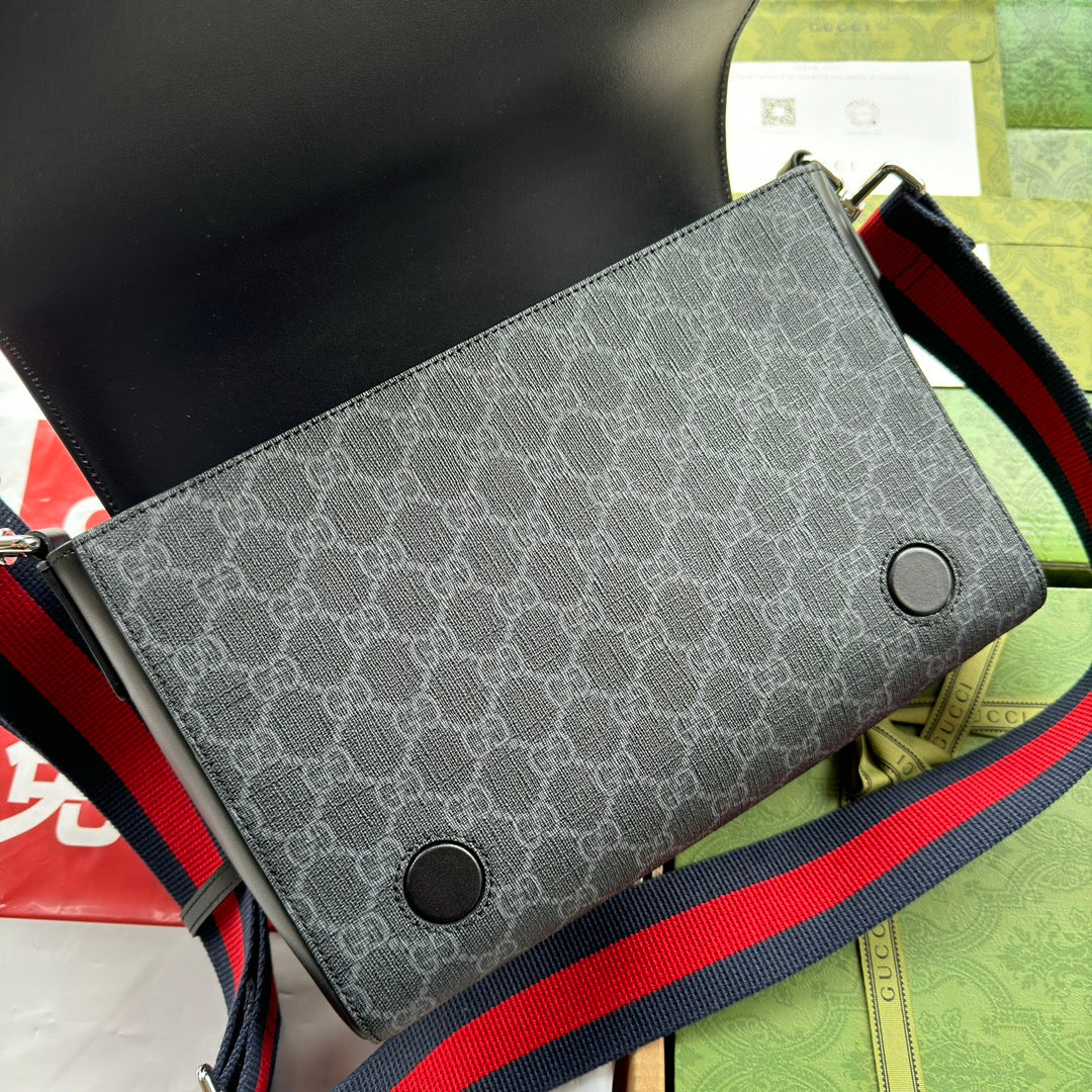 Gucci Bag 27 Black Canvas 239989