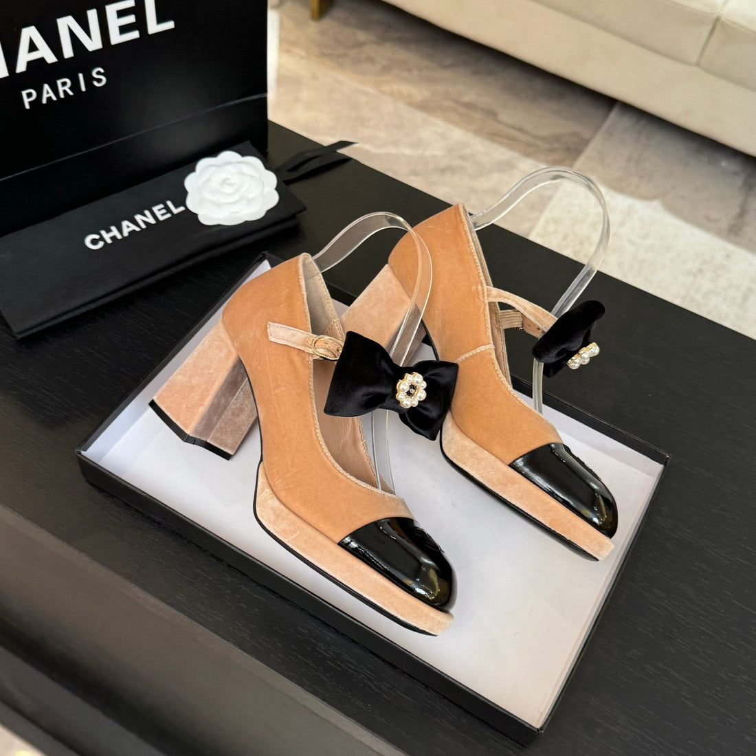 CC 25C Mary Jane Peach Pink Color Imported Cowhide 212948