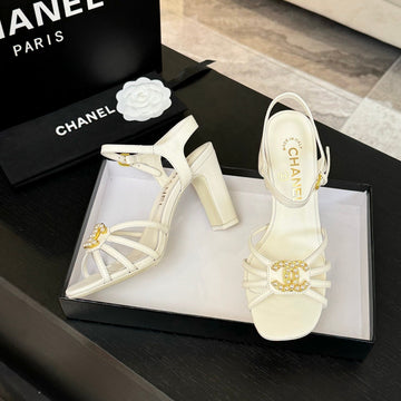 CC 85MM Sandal White Sheepskin 212930