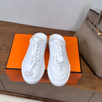 Hm Deep Sneaker White Cowhide 543799