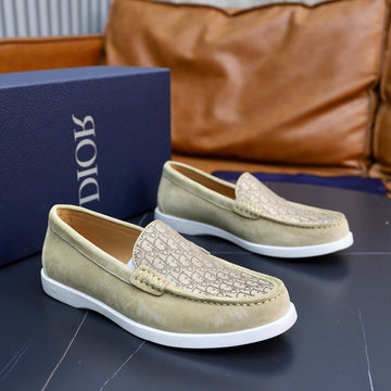 CD Granville Basic Loafer Pastel Yellow Jacquard