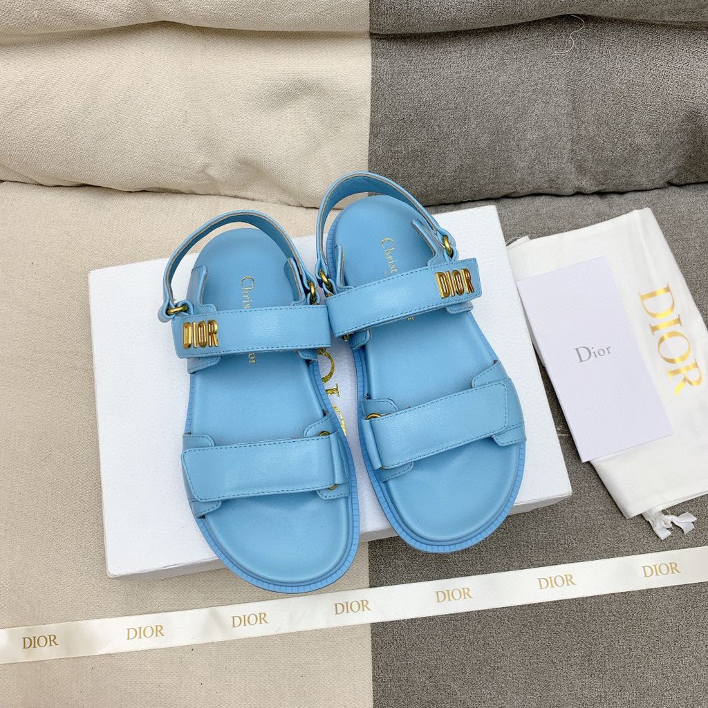 CD Dioract Dad Sandal Lambskin