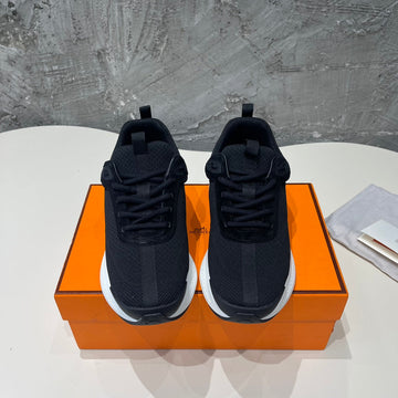 Heros Sneakers Black Goatskin