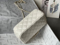CC MINI 18 FLAP BAG IN WHITE LAMBSKIN Bags Bible