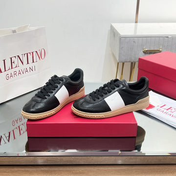 Vl 25S Upvillage Sneakers In White Mix Black Lambskin