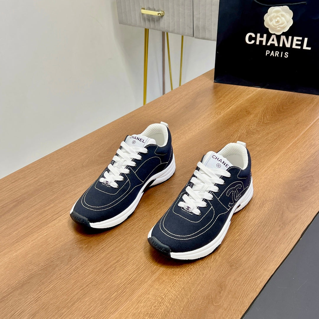 CC Sneaker 25MM In Charcoal Blue Soft Denim 149500