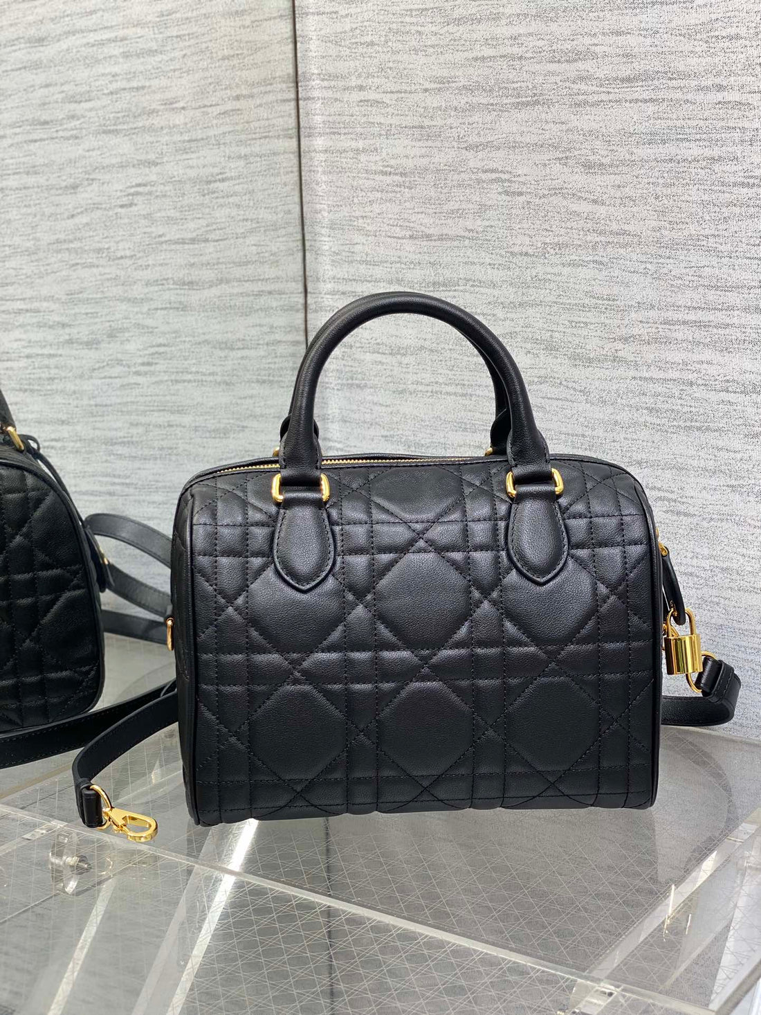 Groove 25 Bag In Black Lambskin