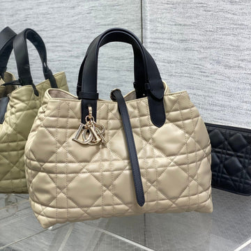 Always Mini 28 Bag In Ivory Tan Macrocannage Calfskin
