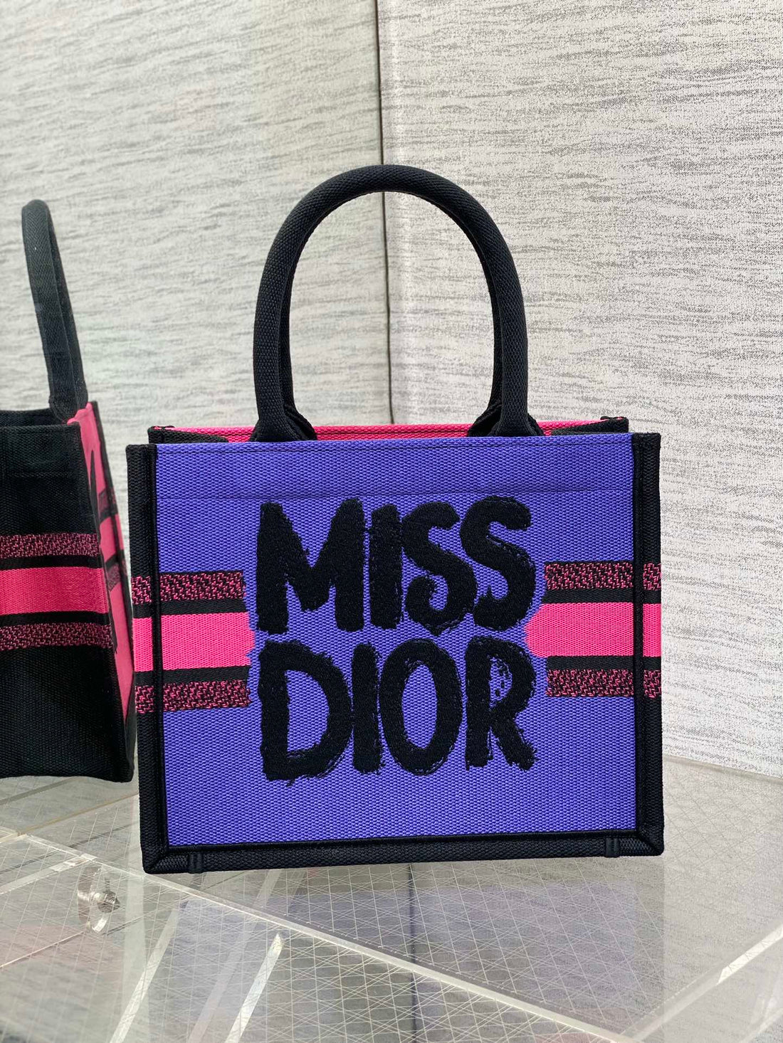 Book Tote 26 Cm In Colorful Canvas 226509