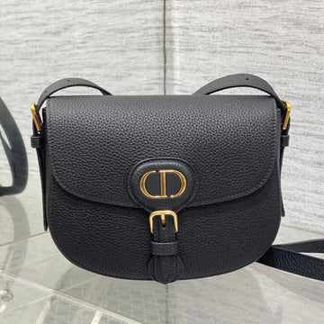 Medium 27 Bobby Bag In Black Lambskin