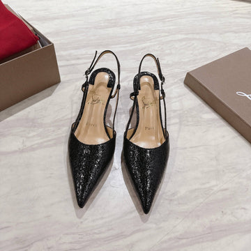 Cl 25 Slingback Black Fabric 335142