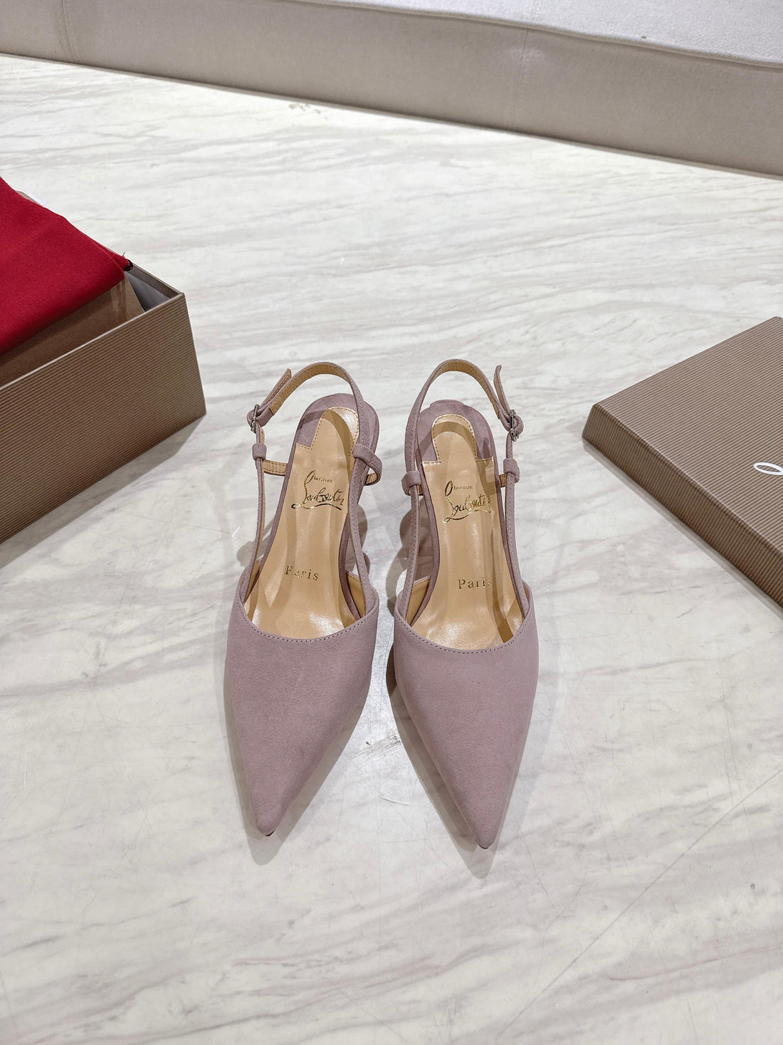 Cl 25 Slingback Pink Fabric 335144