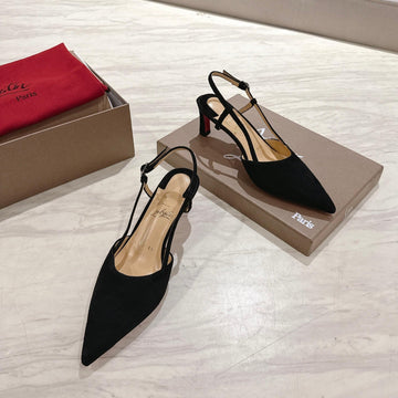 Cl 25 Slingback Black Fabric 335148