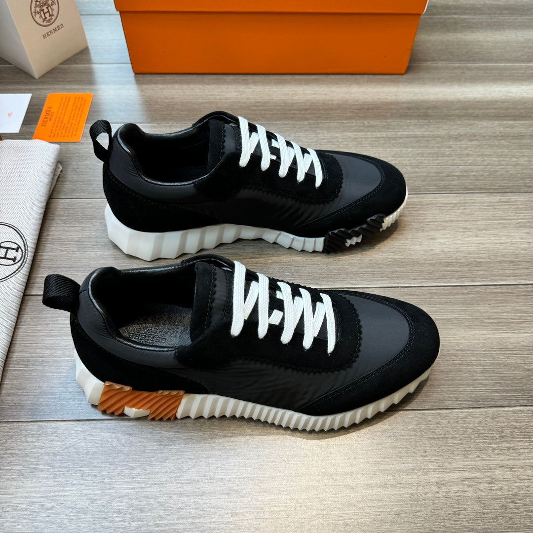Hm Bouncing Sneaker Black Fabric