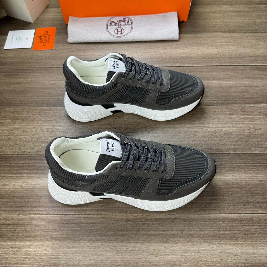 Hm Thick -- Sole Sneaker Gray Fabric